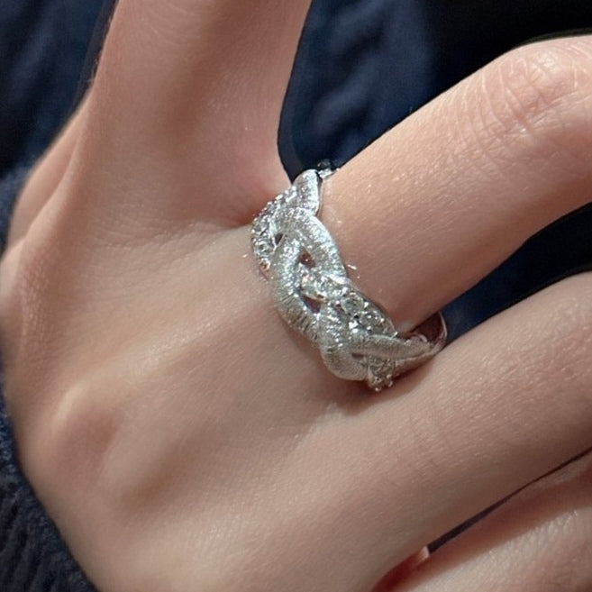 Pathfinder's Knot 925 Sterling Silver Ring