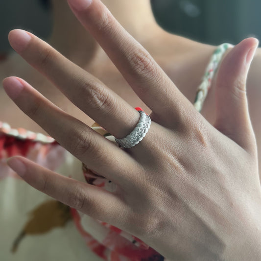 Stardust Stream 925 Sterling Silver Ring
